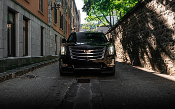 2022, Cadillac Escalade, , front view, exterior, black Escalade, luxury cars, SUV, american cars, Cadillac HD wallpaper