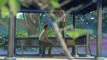 The Garden of Words (2022) movie HD wallpaper