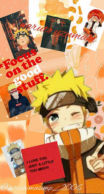Naruto uzumaki, orange, red, cute, anime HD phone wallpaper