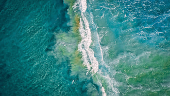 Sea, Nature, Water, Spray, Wave HD wallpaper