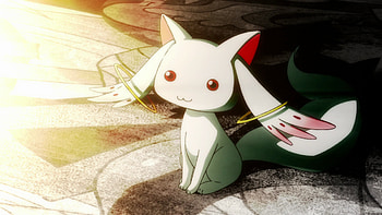 Kyubey, The Incubator, Kyubey , Anime fanart HD wallpaper