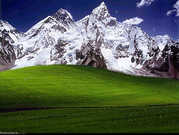 Ice Mountain , ice, mountain HD wallpaper