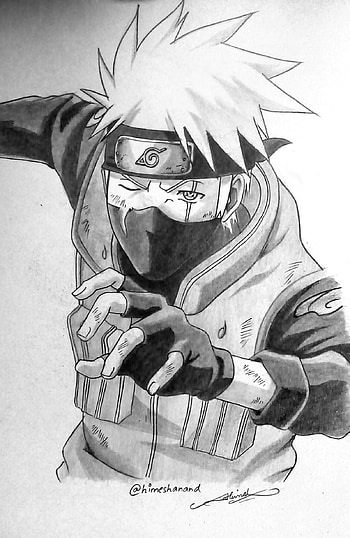 So Much Kakashi. : . Naruto sketch, Naruto sketch drawing, Kakashi drawing HD phone wallpaper