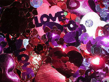 Love 4 U, hearts, valentine, pink, love HD wallpaper