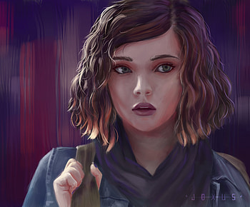 Katherine Langford As Hannah Baker Art, katherine-langford, celebrities, girls, actress, deviantart HD wallpaper