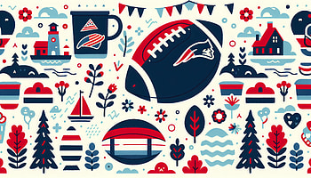 New England Patriots Themed, New England Patriots, football, Sports, graphic design, illustration HD wallpaper