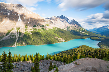 Landscape, Nature, Trees, Mountains, Lake, Spruce, Fir HD wallpaper