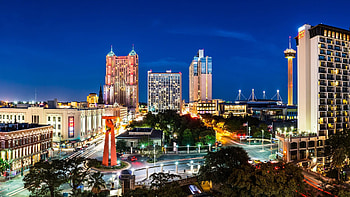 San Antonio skyline, Travel destination, Urban landscape, City charm HD wallpaper