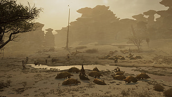 Monster Hunter Wilds - Serene Desert, video game, Monster Hunter Wilds HD wallpaper