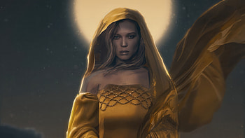 Lea Seydoux As Lady Margot In Dune 2 Movie, dune-part-two, dune, 2024-movies, movies, lea-seydoux, artwork, artist, art, digital-art HD wallpaper