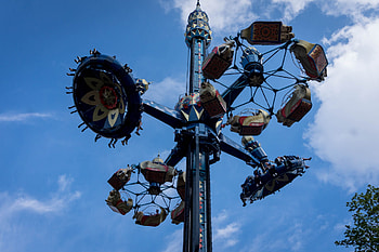 Tivoli Gardens, Danish theme park, Blogger's insights, Fun destination HD wallpaper