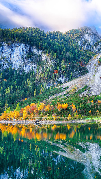 Paisaje, Árboles, Lago, Paisajes, Paisajes hermosos HD phone wallpaper