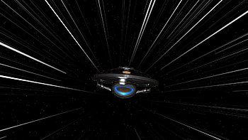 Star Trek Ship Into Warp - Star Trek into Darkness for Windows 8 HD wallpaper