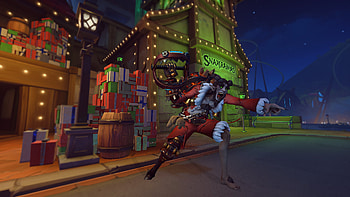 Junkrat, , Colorful explosion, Samantha Anderson HD wallpaper