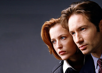 David Duchovny, Gillian Anderson, , Background HD wallpaper
