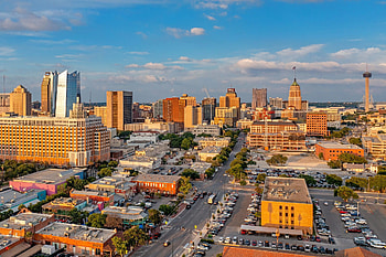 San Antonio Skyline, Travels, More people, US city HD wallpaper