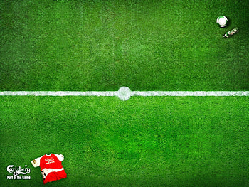 foo,grasstball line, beer, danish, commercial, football HD wallpaper
