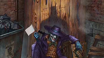 Let Me Tell You A Joker, joker, superheroes, supervillain, artwork HD wallpaper