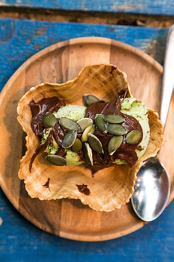Gelato, Pumpkin Seeds HD phone wallpaper