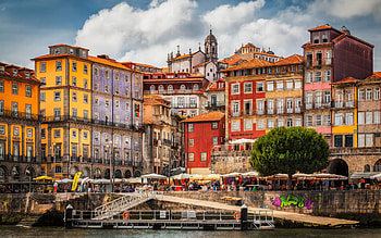 Porto, Douro River, buildings, Porto cityscape, Porto houses, Portugal HD wallpaper