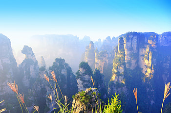 Tianzi mountain, Recommendation, Tourist guide HD wallpaper
