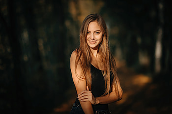Cute Smiling Model, girls, model HD wallpaper