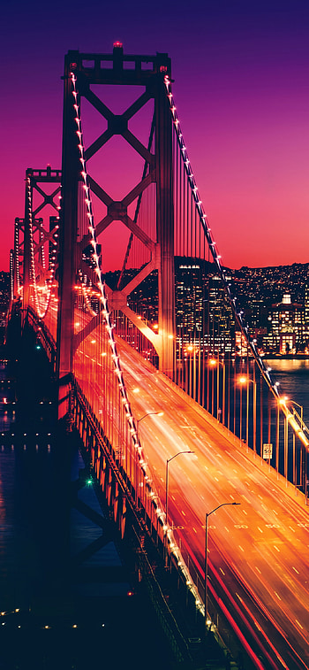 California cityscape, XS Max HD phone wallpaper