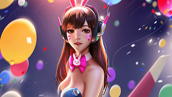 Dva Overwatchart 2020, dva-overwatch, overwatch, games, digital-art, artist, artwork HD wallpaper