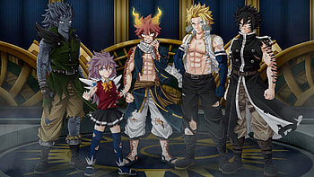 Gajeel Redfox, Fairy Tail heroes, Magical warriors, Bonds of friendship HD wallpaper