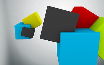 3D, Multicolored, Motley, Flight, Cuba HD wallpaper