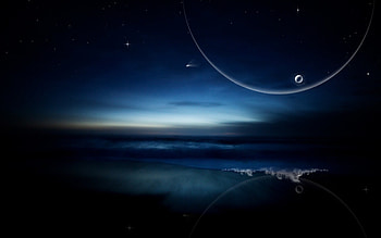 serious moonlight, sky, abstract, moon, light HD wallpaper