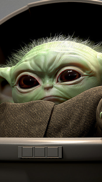 Baby Yoda in , Artistic , Sony Xperia device HD phone wallpaper