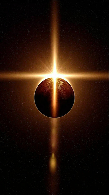 Solar eclipse, Celestial wonder, Astronomical phenomenon, Extraordinary event HD phone wallpaper
