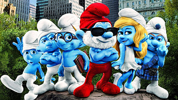 The Smurfs (2022) movie HD wallpaper