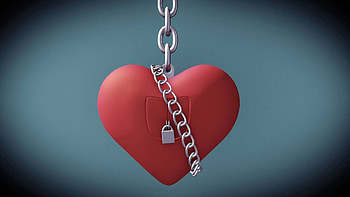Holidays, Love, Lock, Heart, Chain, Valentine's Day, St. Valentine's Day HD wallpaper