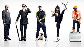 Kingsman: The Secret Service, Suave spies, High-octane action, Secret world of espionage HD wallpaper