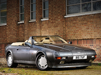 Aston Martin, Cars, Building, Grey, Side View, Style, V8, Volante, 1988 HD wallpaper