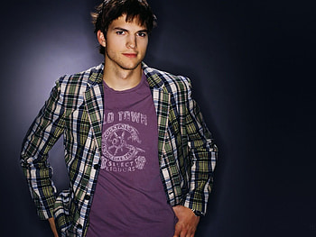 Ashton Kutcher, Cool actor, Producer, Model, Celeb couple HD wallpaper