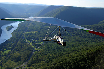 Hang Gliding , Stunning backgrounds, Aerial perspective, Outdoor adventure HD wallpaper
