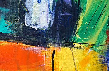 Abstract, Multicolored, Motley, Paint, Canvas, Smears, Strokes HD wallpaper