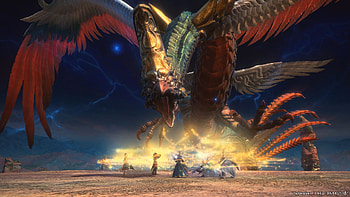 Epic Battle in Final Fantasy XIV: Dawntrail -, video game, Final Fantasy XIV: Dawntrail HD wallpaper
