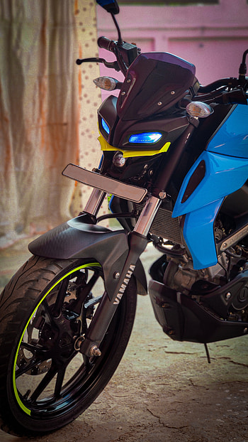 Yamaha Mt15, automotive lighting, motorcycle HD phone wallpaper