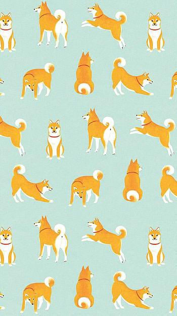 Pattern art, Dog illustration, , Backgrounds HD phone wallpaper