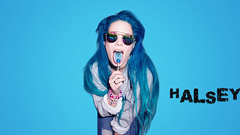 Halsey, Music sensation, , Supertab themes HD wallpaper