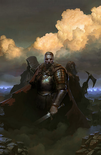 SpellForce 3, warriors, Video game HD phone wallpaper