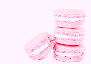 Macarons, sweet, pink, Macaron HD wallpaper