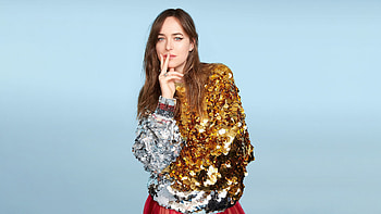 Dakota Johnson, brunette, 2018, hoot HD wallpaper
