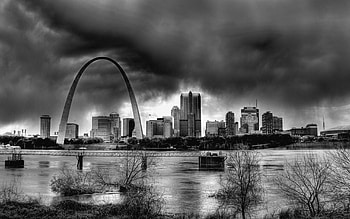Gateway Arch, St. Louis, City , Beautiful backgrounds HD wallpaper