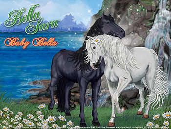 Bella Sara Baby Bella 3, horses, magic, fantasy, animals HD wallpaper