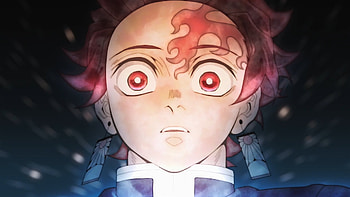 Tanjiro's Fiery Resolve — Demon Slayer, Anime, Demon Slayer: Kimetsu No Yaiba, Tanjiro Kamado, Demon Slayer: Kimetsu No Yaiba - The Movie: Infinity Castle HD wallpaper